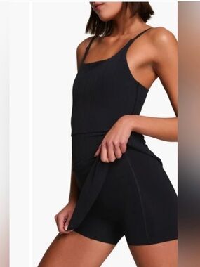 SPANX Get Moving Dress with Shorts- Scoop Neck